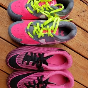 Like New Girls Soccer cleats 11c